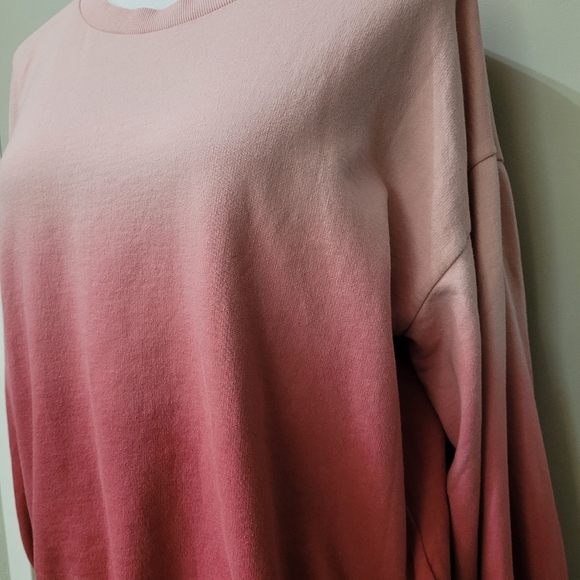 YOUNG FABULOUS & BROKE Roya Sweatshirt Blush Ombre Small - Picture 6 of 16